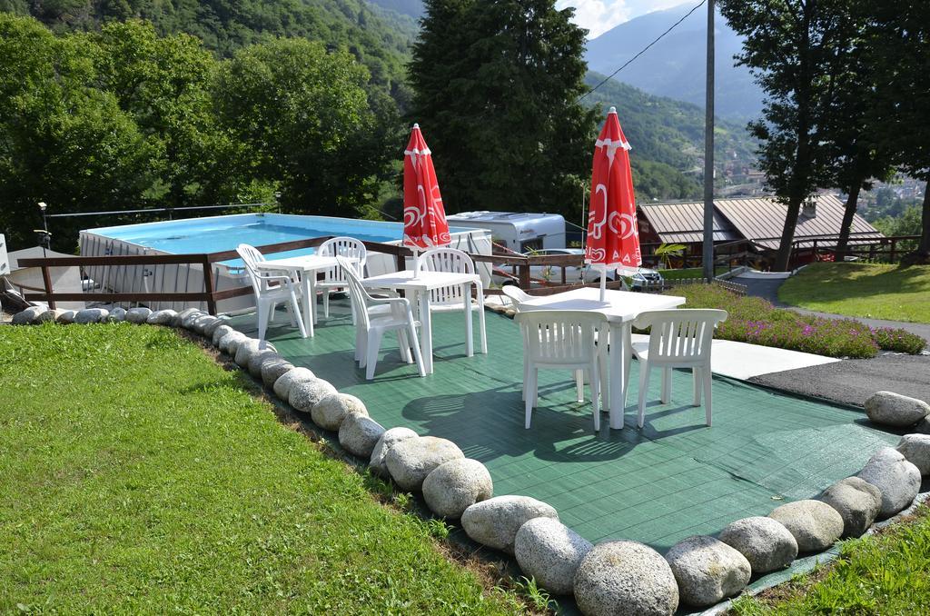 Hotel Camping Adamello Edolo Exterior foto