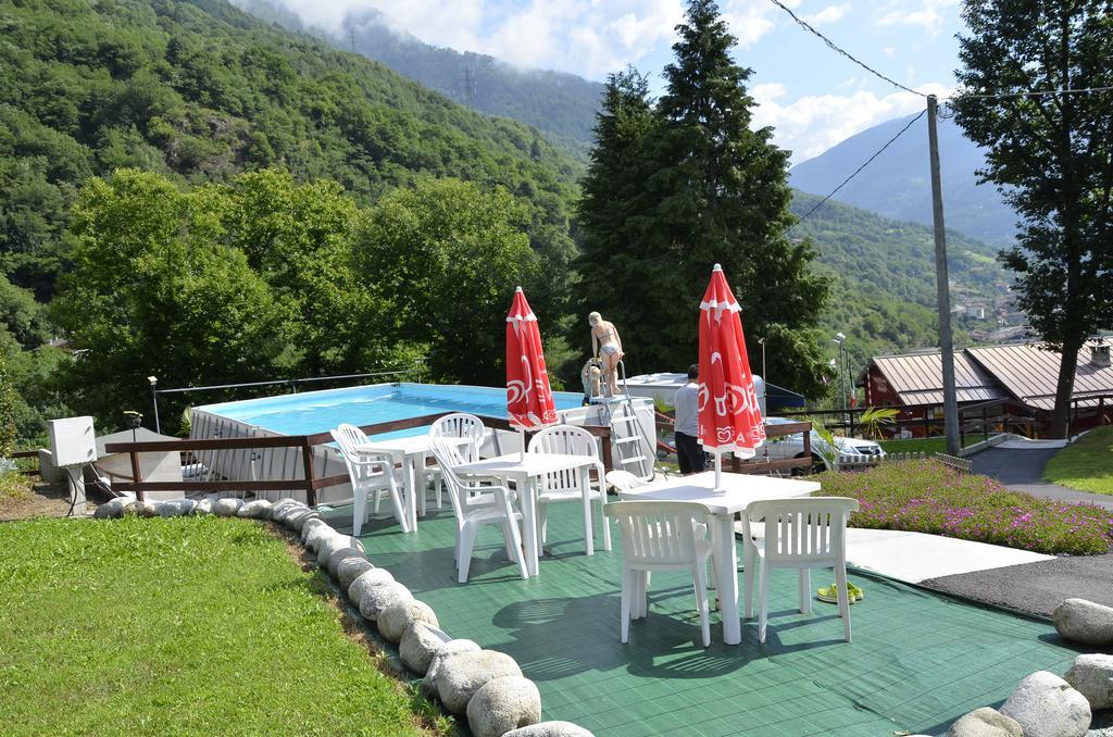 Hotel Camping Adamello Edolo Exterior foto