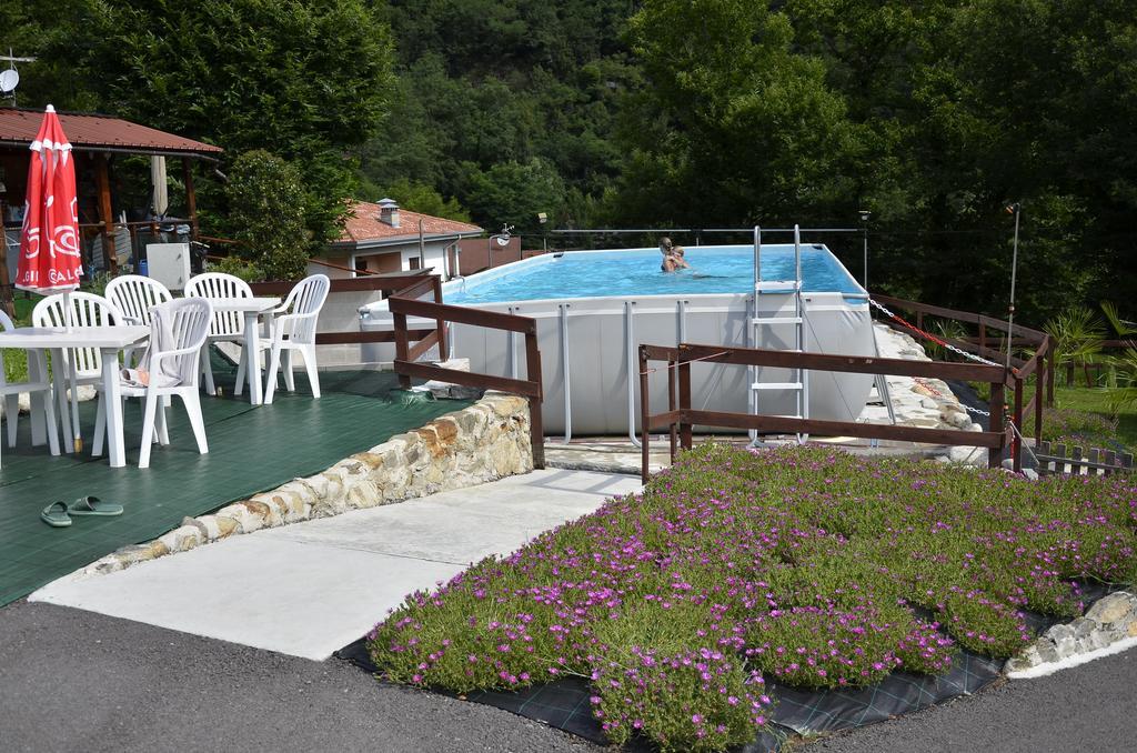 Hotel Camping Adamello Edolo Exterior foto